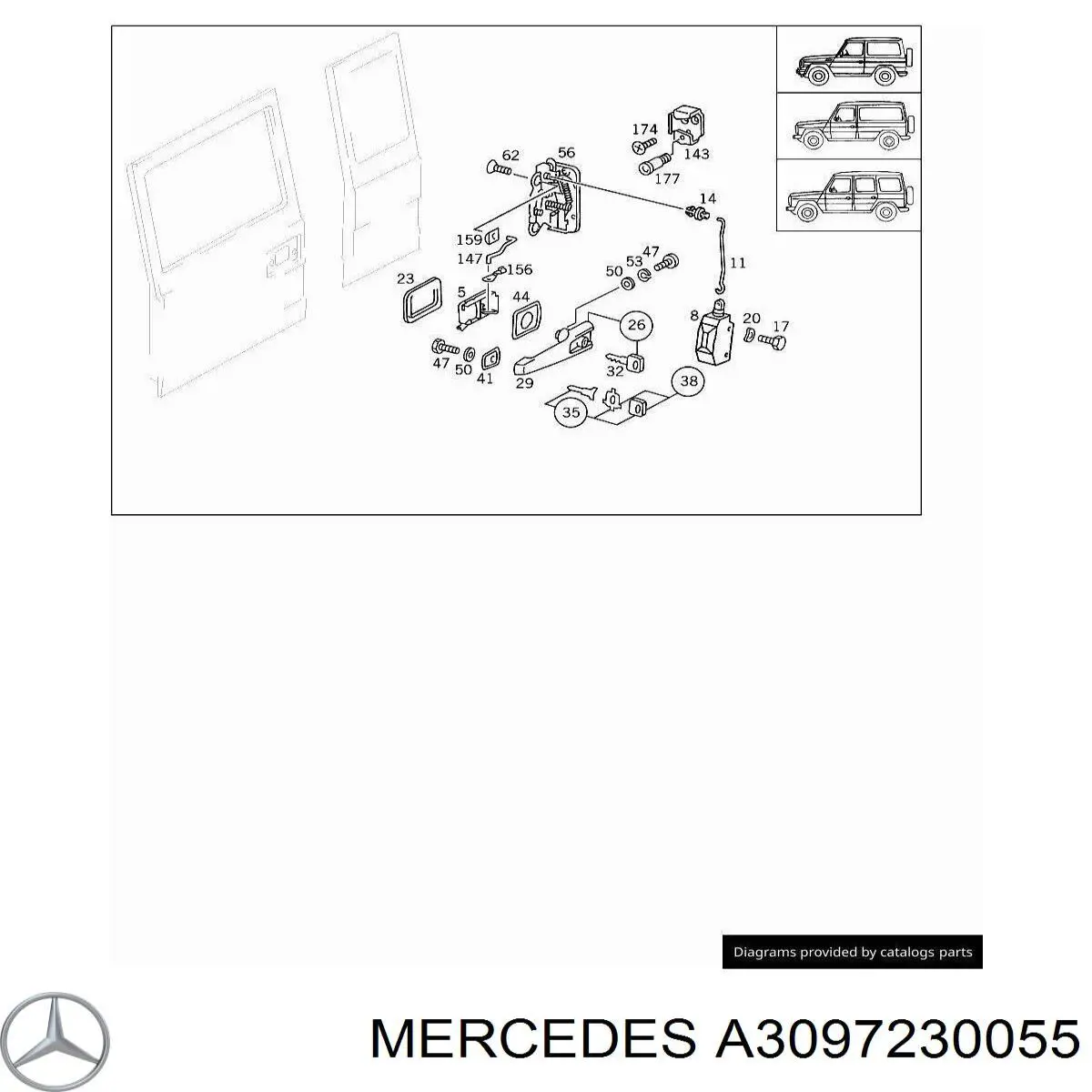 A3097230055 Mercedes 