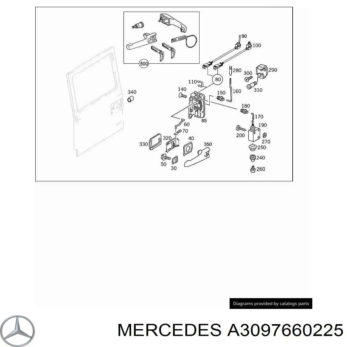  Mercedes A3097660225 precio, desde 3,63 EUR