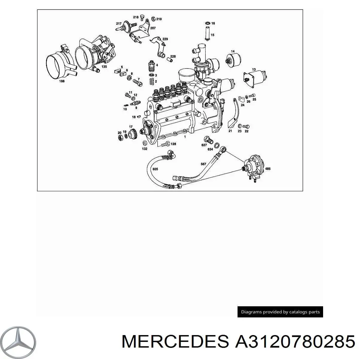 Comprar A3120780285 Mercedes 