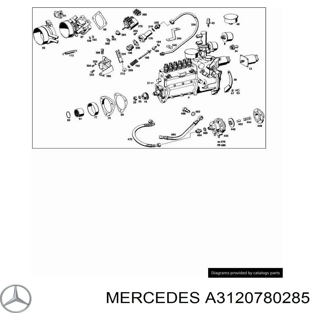  Mercedes A3120780285 precio, desde 11,56 EUR