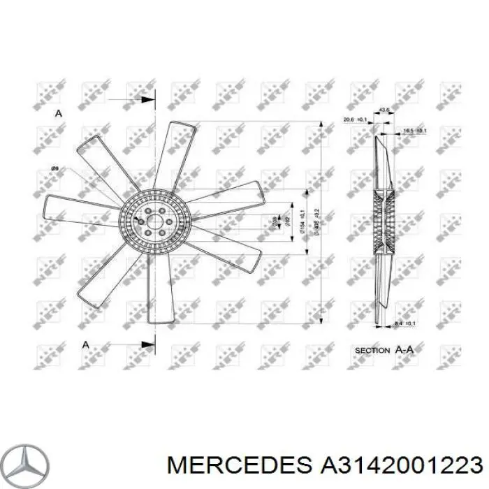 A3142001223 Mercedes