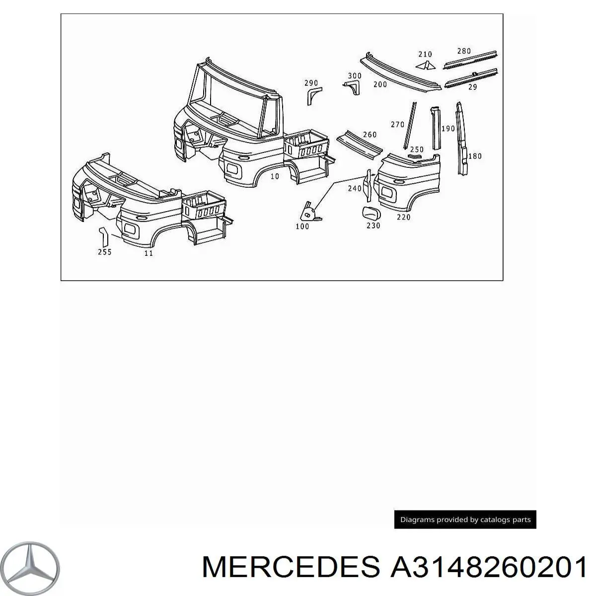  Mercedes A3148260201 precio, desde 77,49 EUR