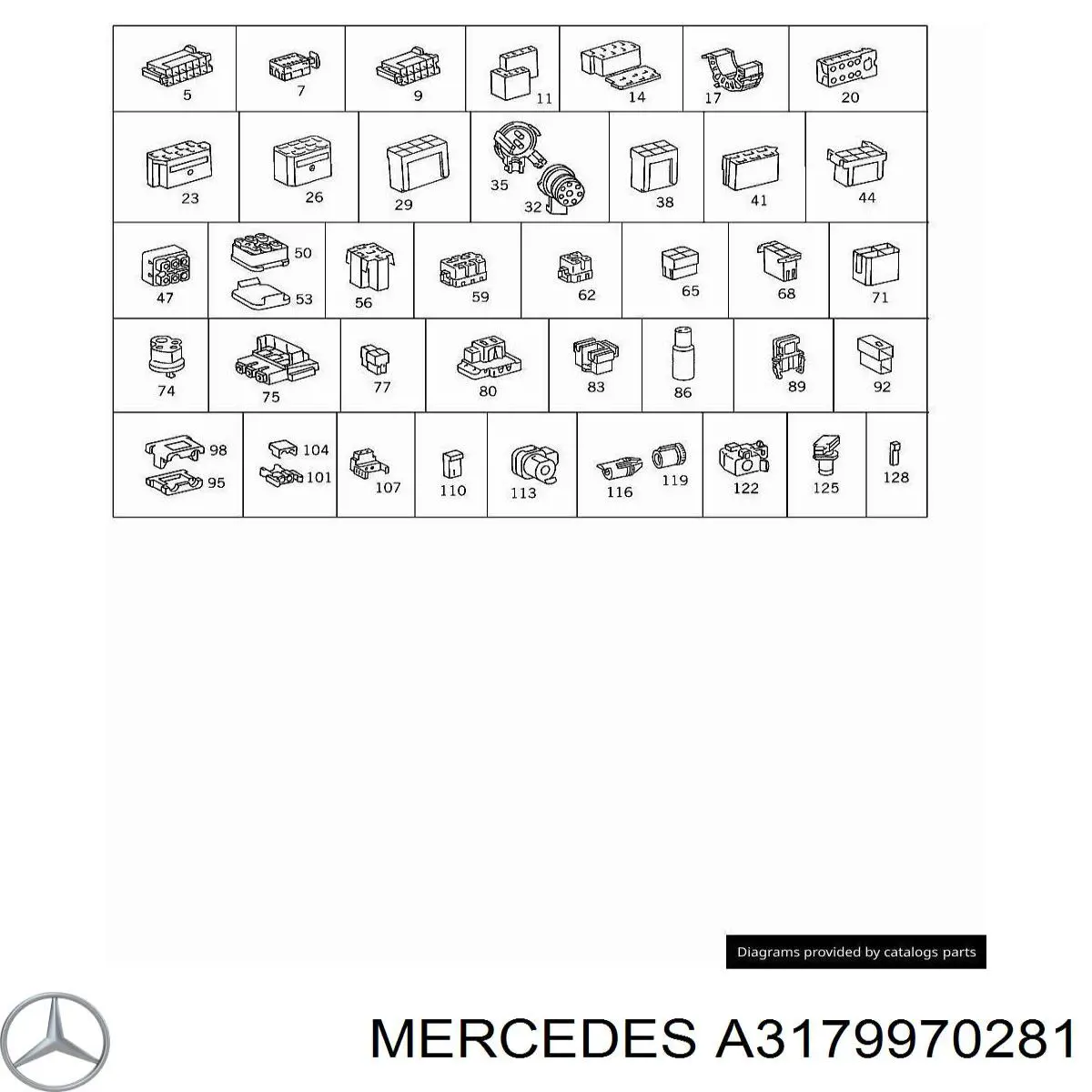  Mercedes A3179970281