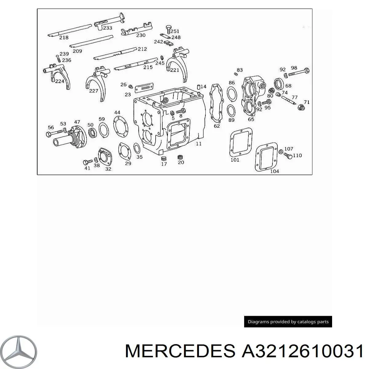 3212610031 Mercedes