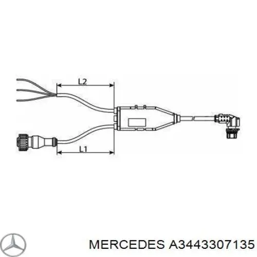 Comprar A3443307135 Mercedes Rótula barra de acoplamiento exterior
