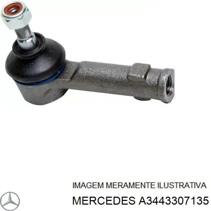 Rótula de barra de acoplamiento Mercedes A3443307135 precio, desde 17,86 EUR