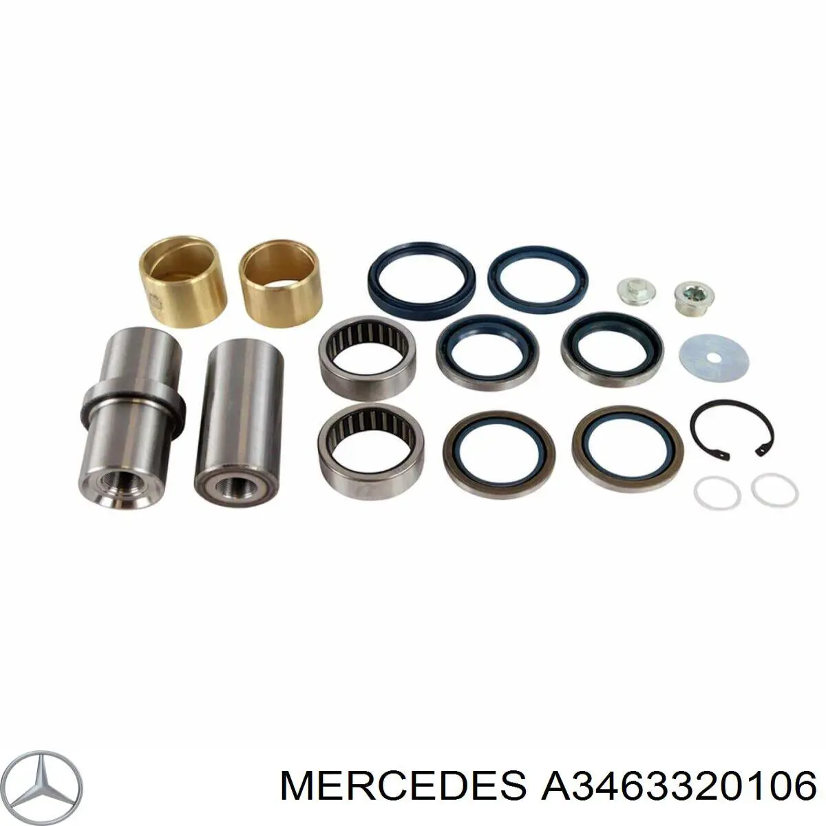 Pivote del muñón de dirección Mercedes A3463320106 precio, desde 59,78 EUR