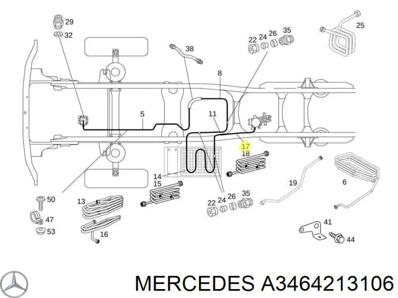 3464213106 Mercedes