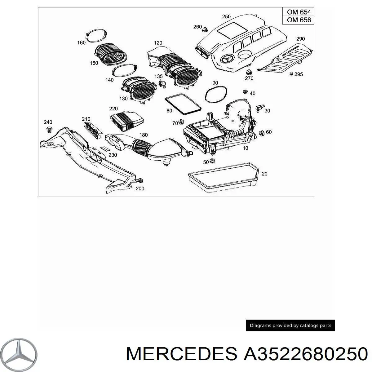 A3522680250 Mercedes