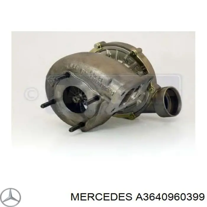 Turbocompresor Mercedes A3640960399 precio, desde 1518,42 EUR