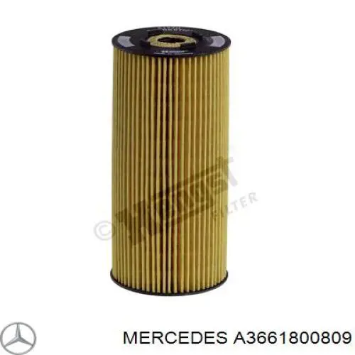 Comprar A3661800809 Mercedes Filtros de aceite