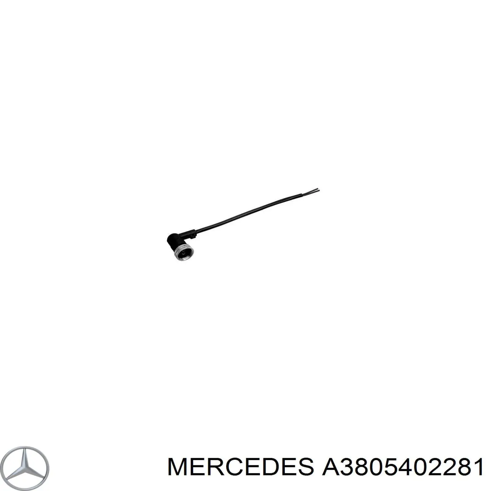 A3805402281 Mercedes cable sensor abs delantero