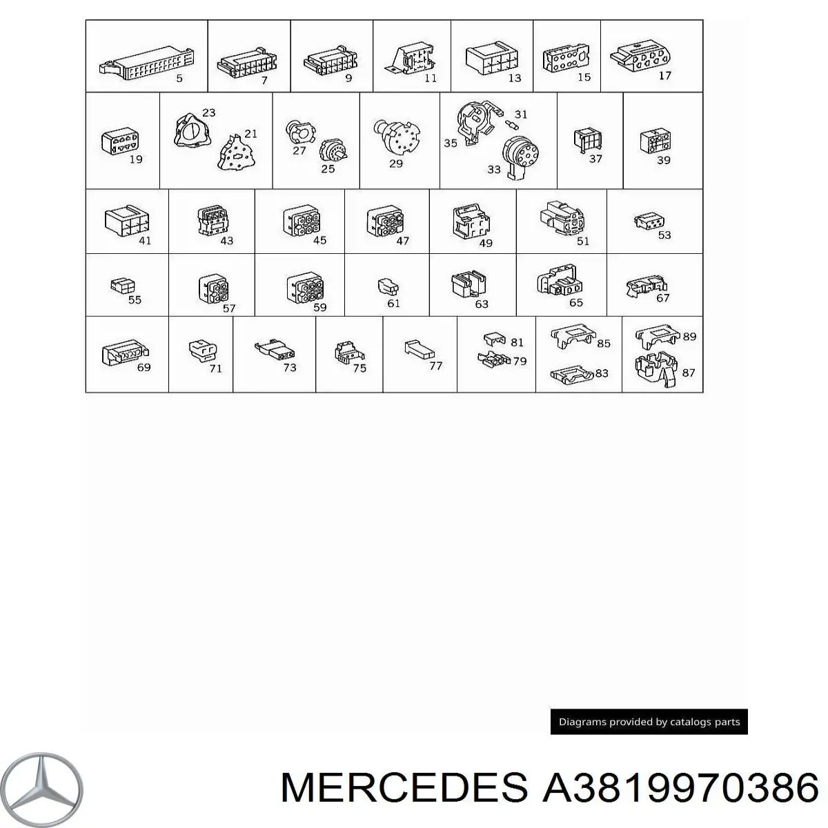  Mercedes A0009973220 precio, desde 4,33 EUR