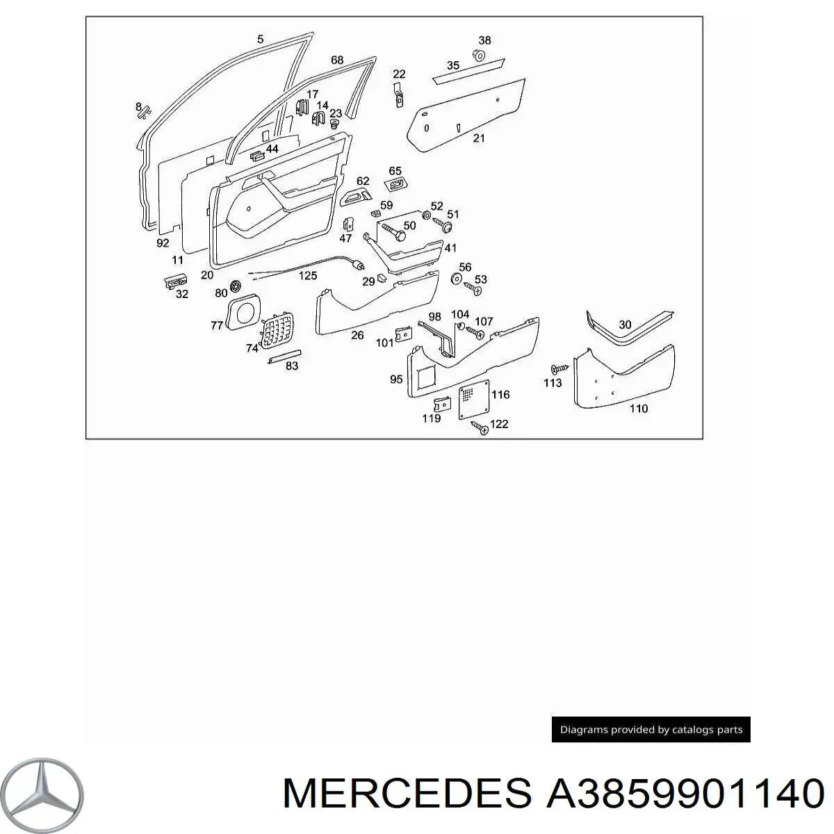 A1239903140 Mercedes 