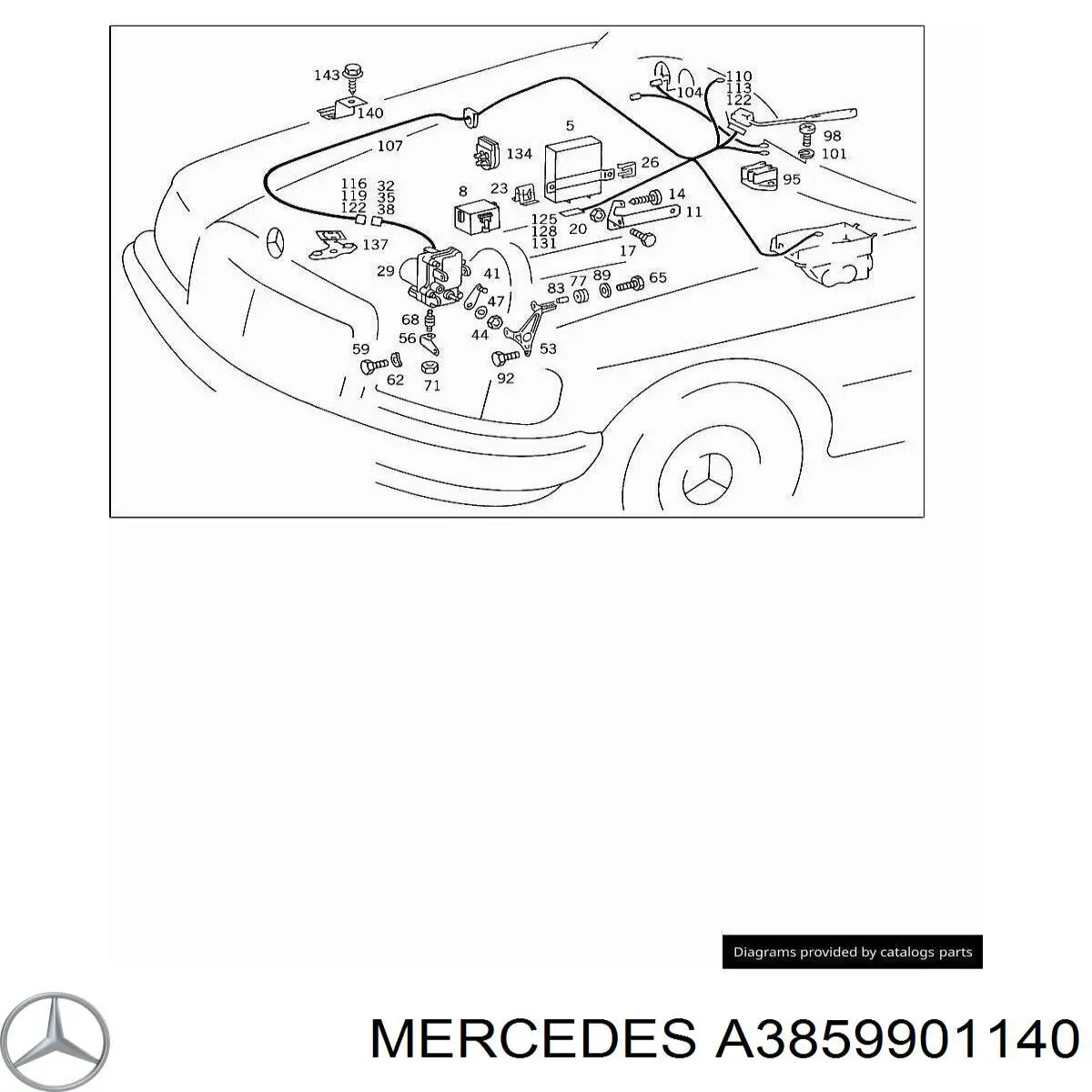  Mercedes A1239903140 precio, desde 8,59 EUR