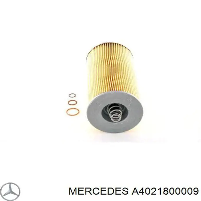 A4021800009 Mercedes filtro de aceite