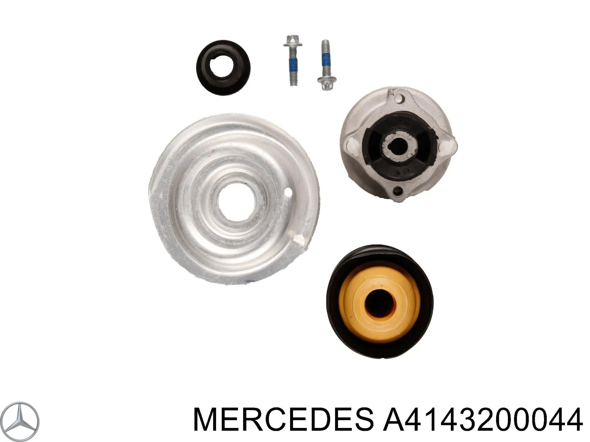 A4143200044 Mercedes soporte amortiguador delantero
