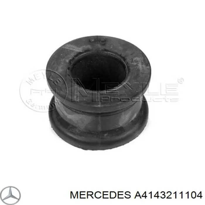 4143211104 Mercedes muelle de suspensión eje delantero