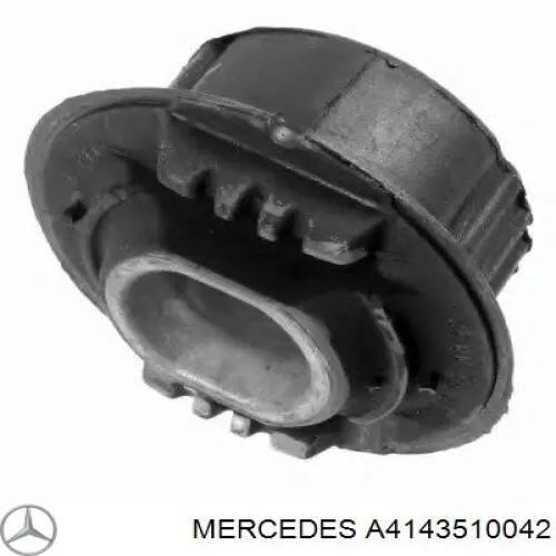 4143510042 Mercedes suspensión, cuerpo del eje trasero
