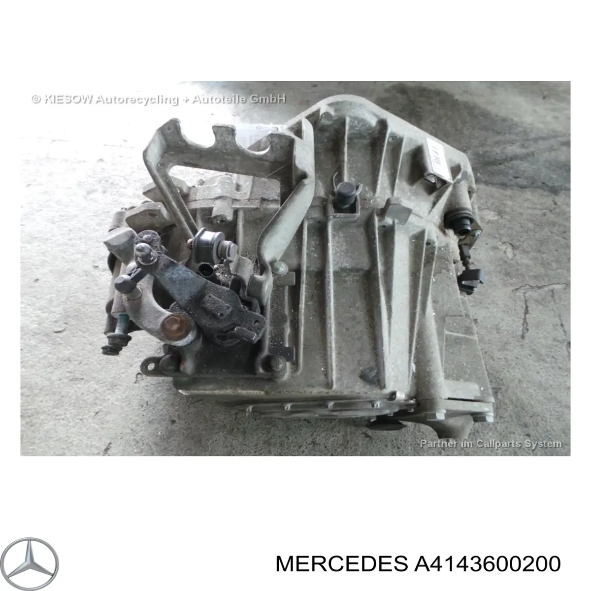 Caja de cambios mecánica, completa para Mercedes Vaneo (414)