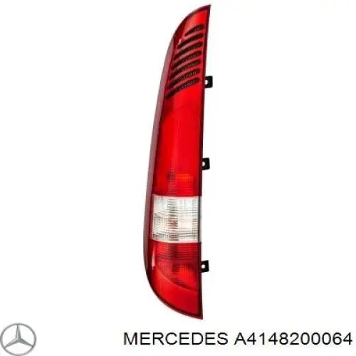 A4148200064 Mercedes piloto posterior izquierdo