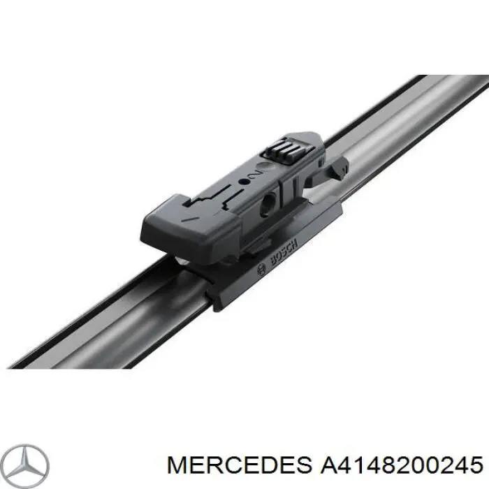 Limpiaparabrisas delanteras 169820170095 Mercedes