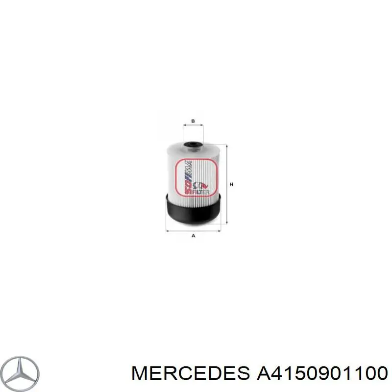 Carcasa del filtro de combustible Mercedes A4150901100 precio, desde 41,53 EUR