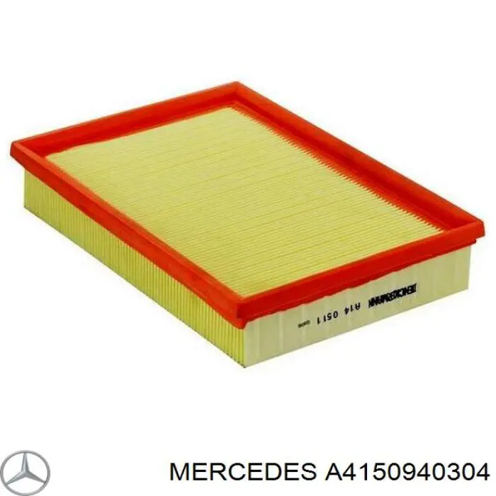 A4150940304 Mercedes filtro de aire