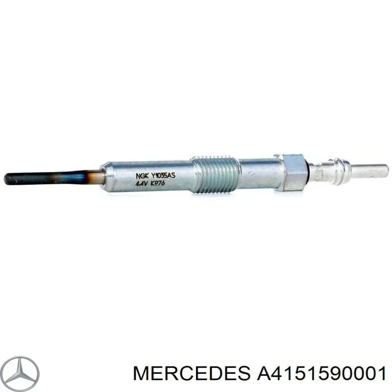 Bujía de precalentamiento A4151590001 Mercedes