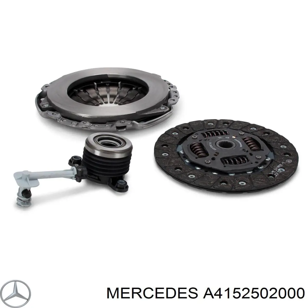 A4152502000 Mercedes plato de presion del embrague funcion