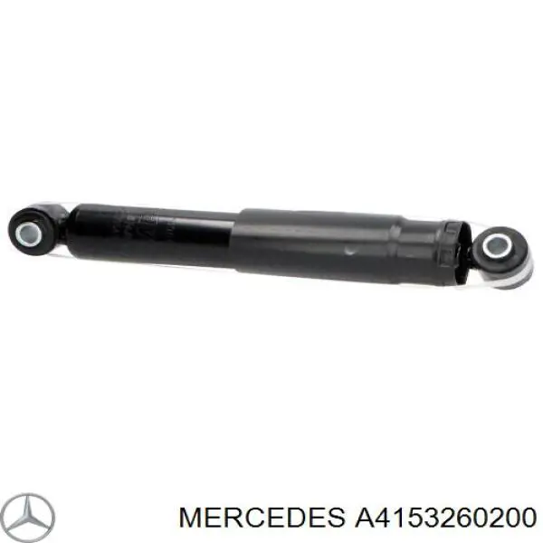 A4153260200 Mercedes amortiguador trasero