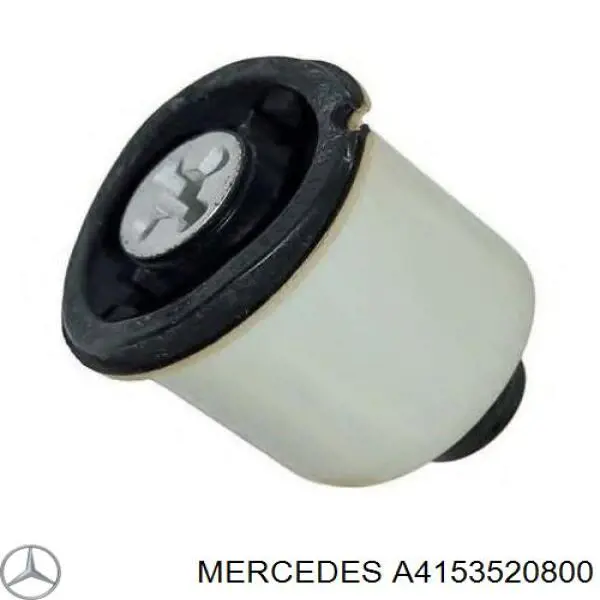 A4153520800 Mercedes suspensión, cuerpo del eje trasero