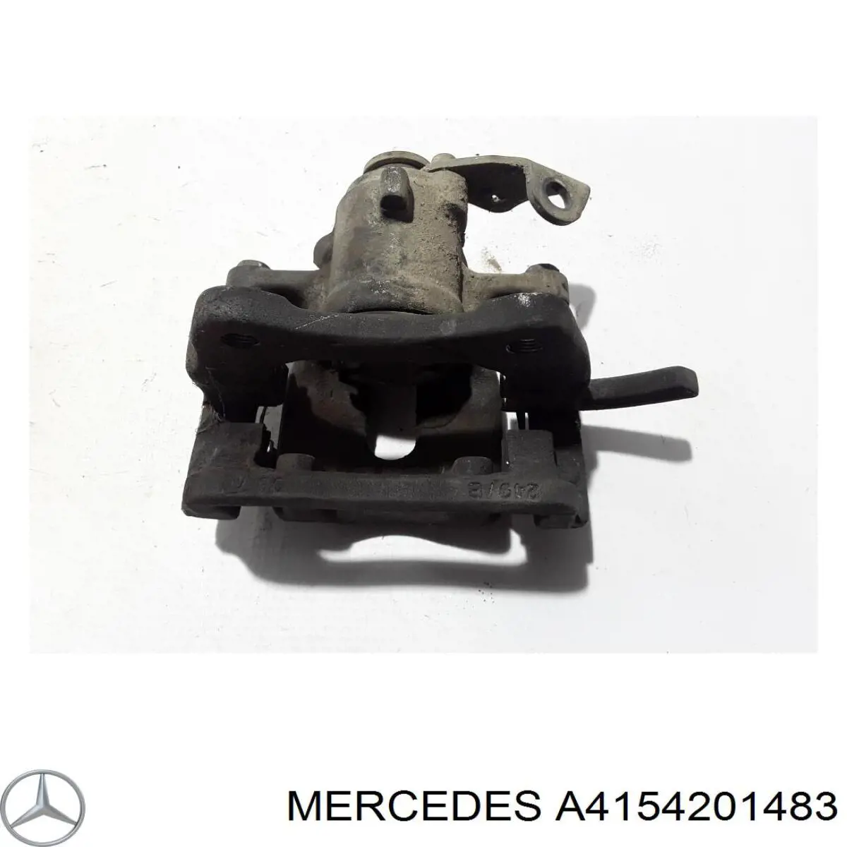 A4154201483 Mercedes pinza de freno trasera izquierda