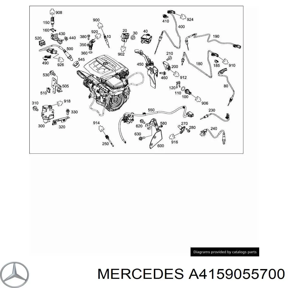  Mercedes A4159055700 precio, desde 825,69 EUR