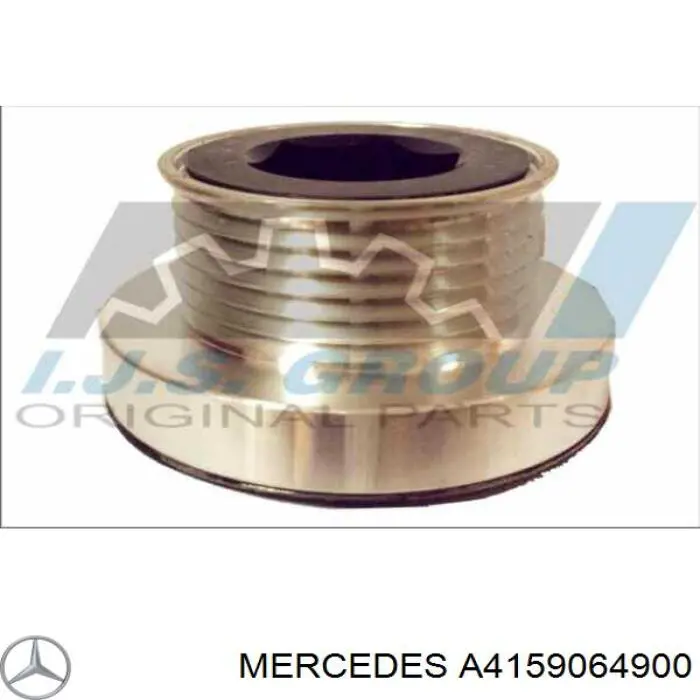A4159064900 Mercedes polea alternador