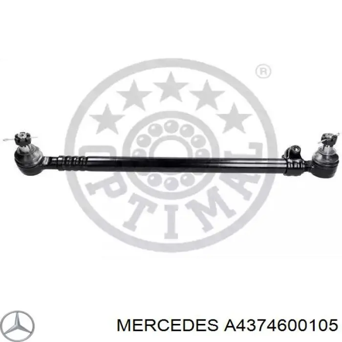 4254600205 Mercedes barra de dirección longitudinal, eje delantero