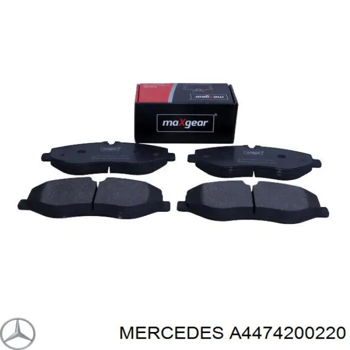 Pastillas freno delanteras Mercedes A4474200220 precio, desde 28,44 EUR