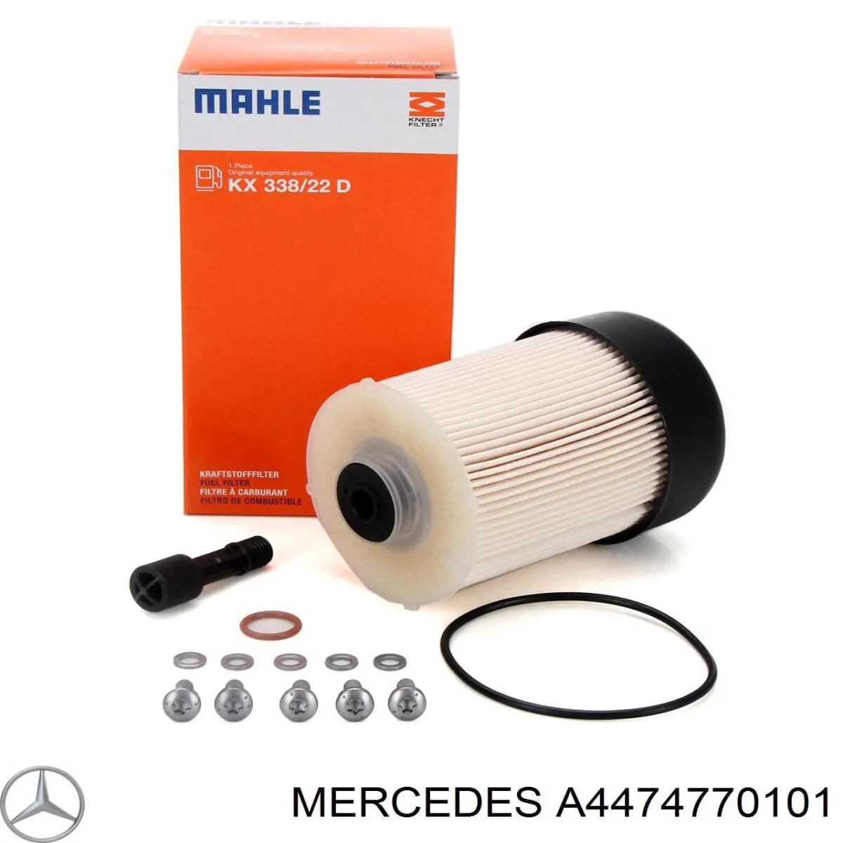 Caja, filtro de combustible para Opel Movano (X62)