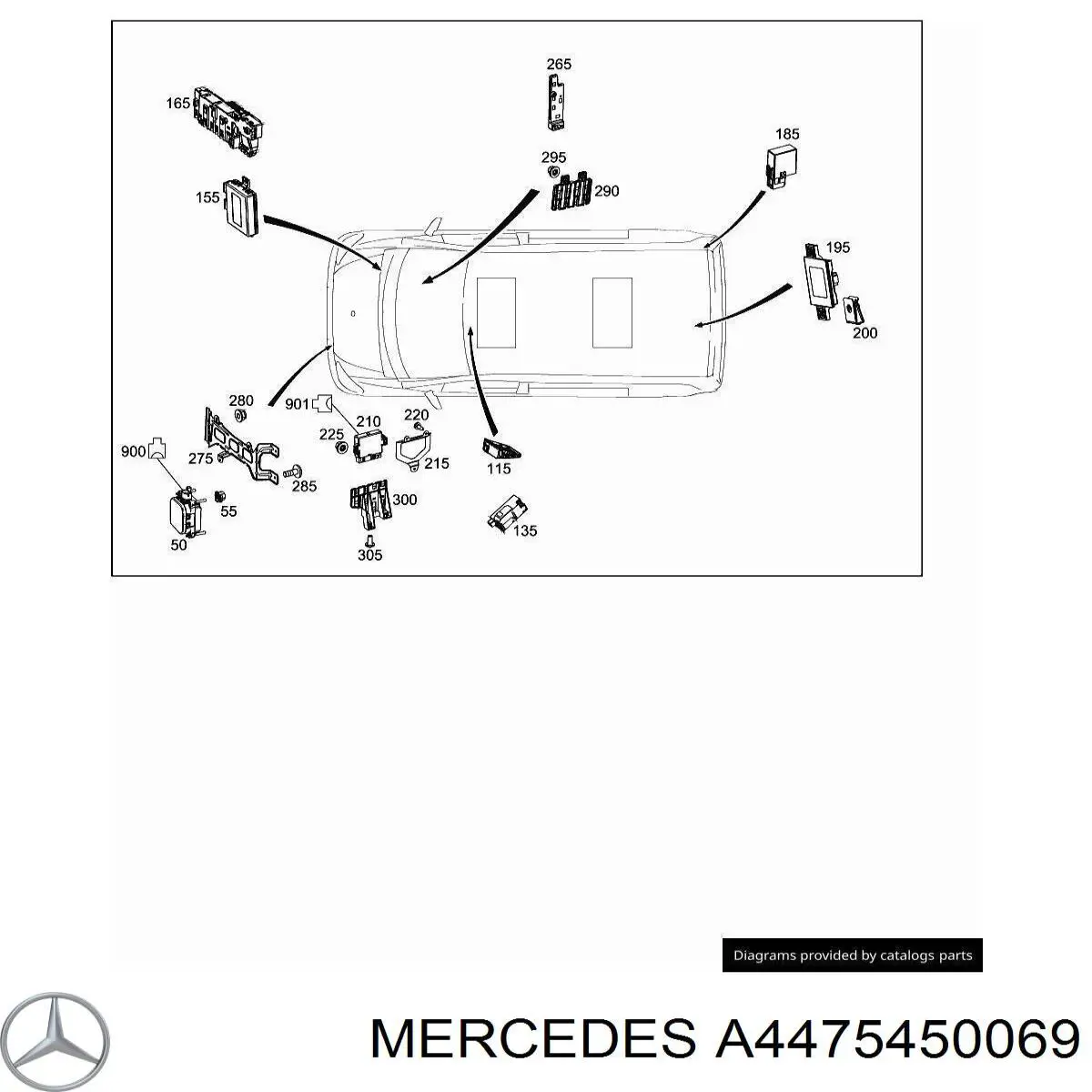 Comprar A4475450069 Mercedes 