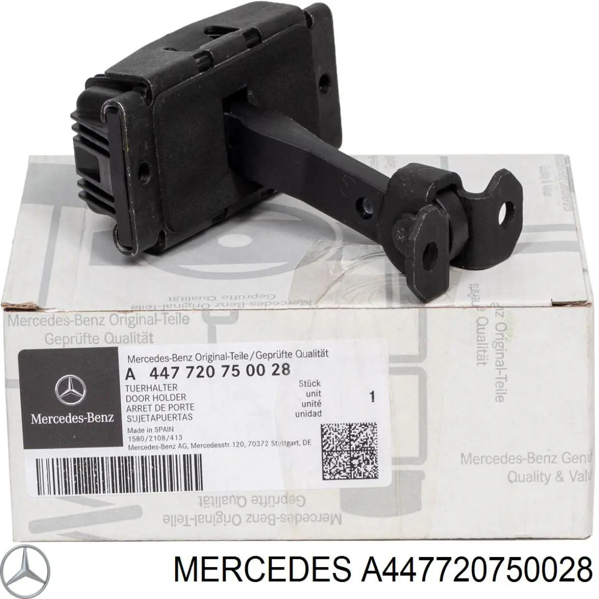 Comprar A447720750028 Mercedes Limitador de apertura de puerta delantera