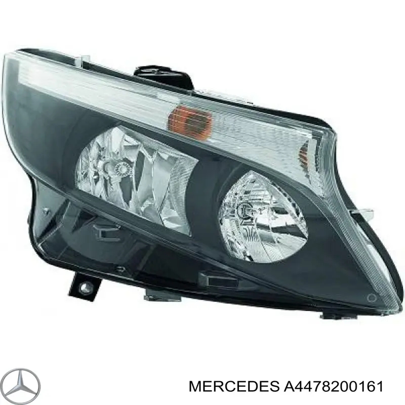 Faro derecho A4478200161 Mercedes