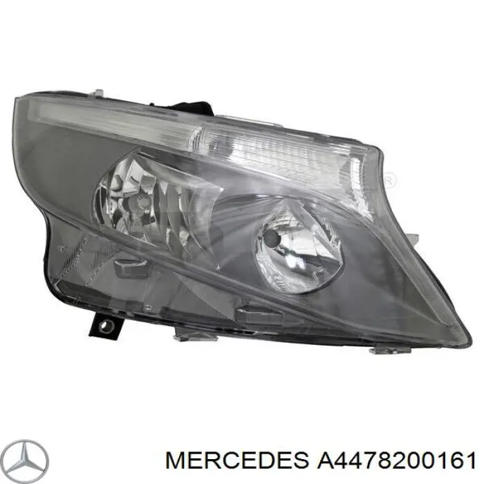 A4478200161 Mercedes faro derecho