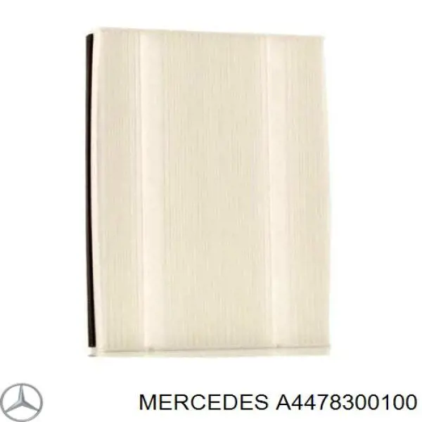 Filtro de cabina Mercedes A4478300100 precio, desde 11,05 EUR