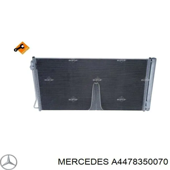 Aire acondicionado capacitor Mercedes A4478350070 precio, desde 93,73 EUR