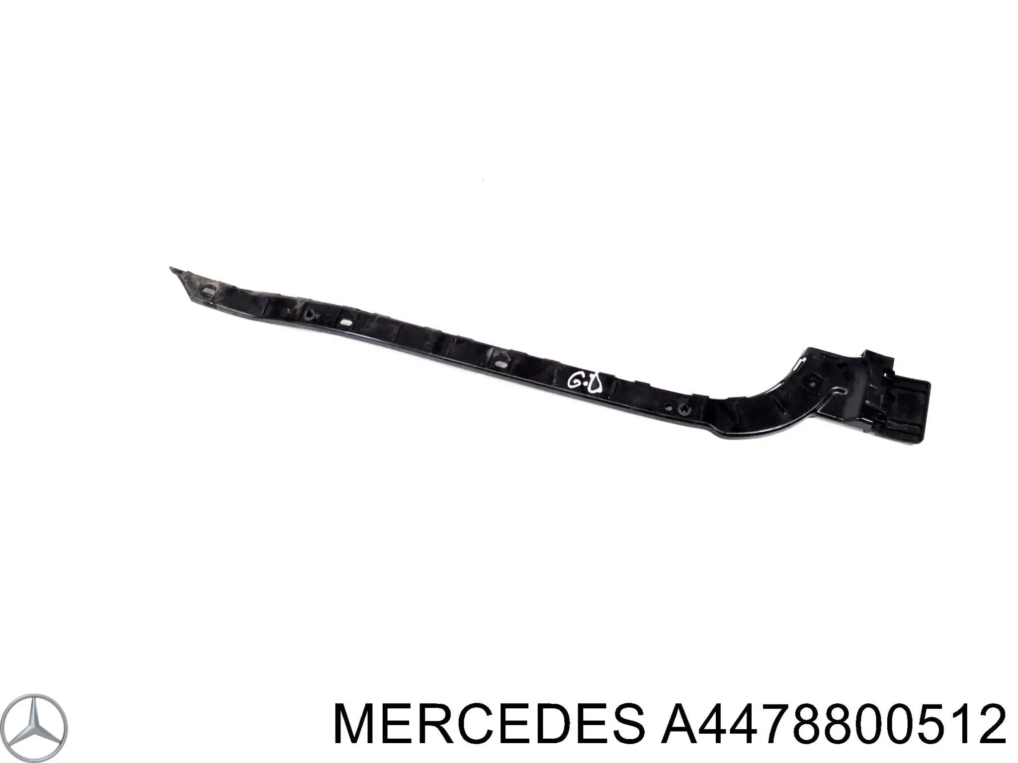 Comprar A4478800512 Mercedes Guía derecha del parachoques trasero
