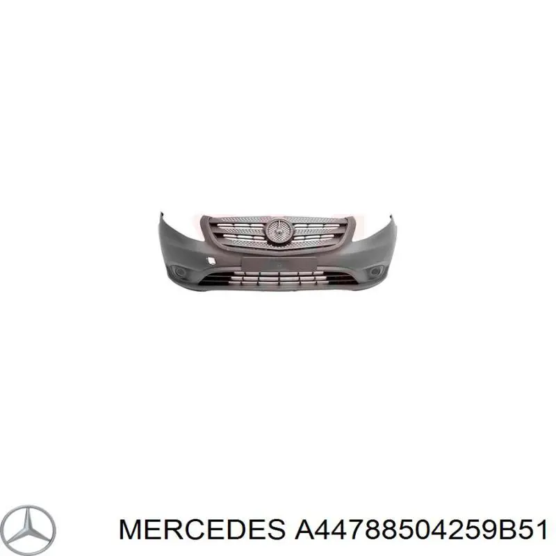 A44788504259B51 Mercedes paragolpes delantero
