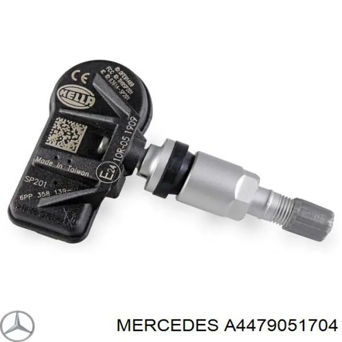 Control de presión de neumáticos Mercedes A4479051704