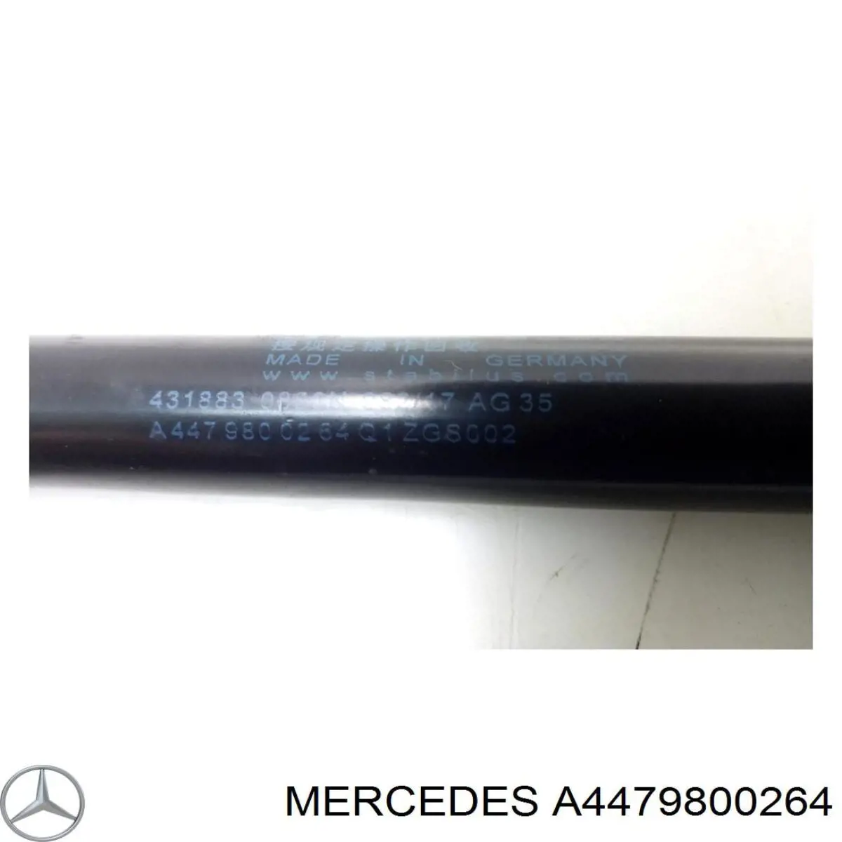 A4479800264 Mercedes Amortiguador de porton