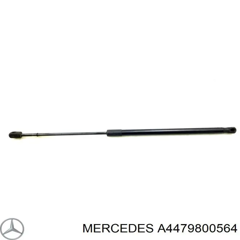 Amortiguador de vidrio de portón trasero (puerta trasera 3/5) A4479800564 Mercedes