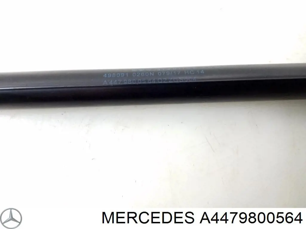 Amortiguador de vidrio de portón trasero (puerta trasera 3/5) Mercedes A4479800564 precio, desde 47,39 EUR